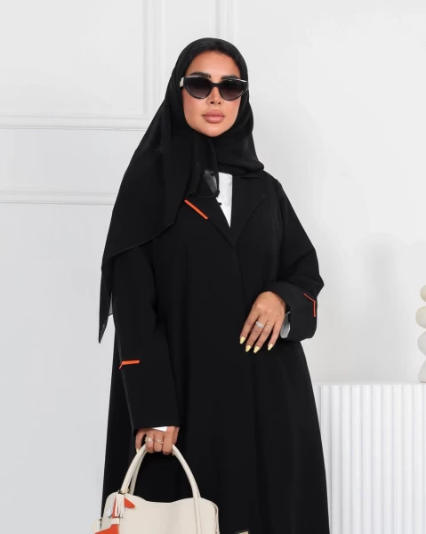 Abaya Blazer Black IB206 Black